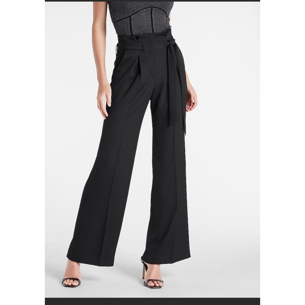 Express high waisted, wide leg pants, 00s